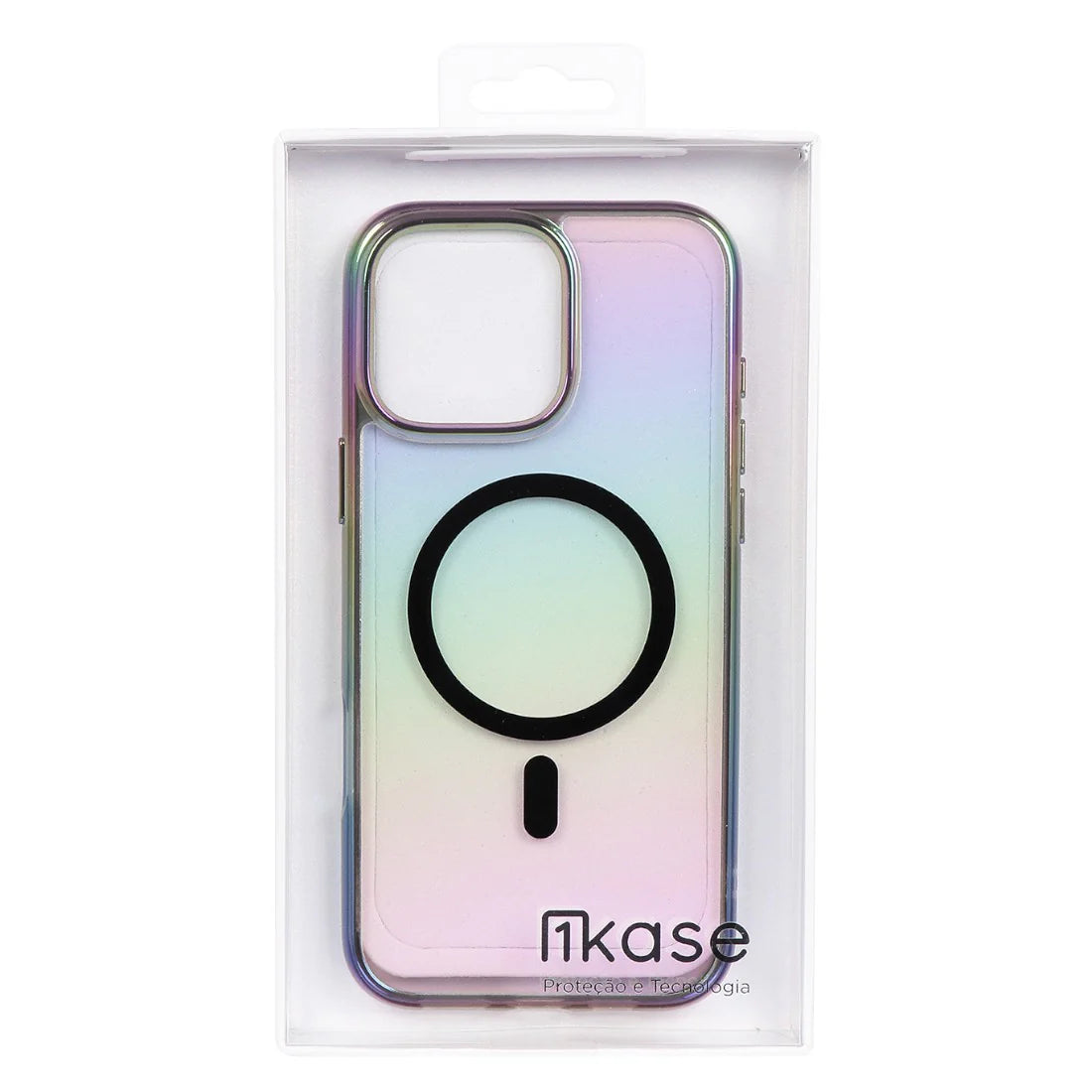 Capa 1Kase Rainbow Holografic iPhone 16 Pro