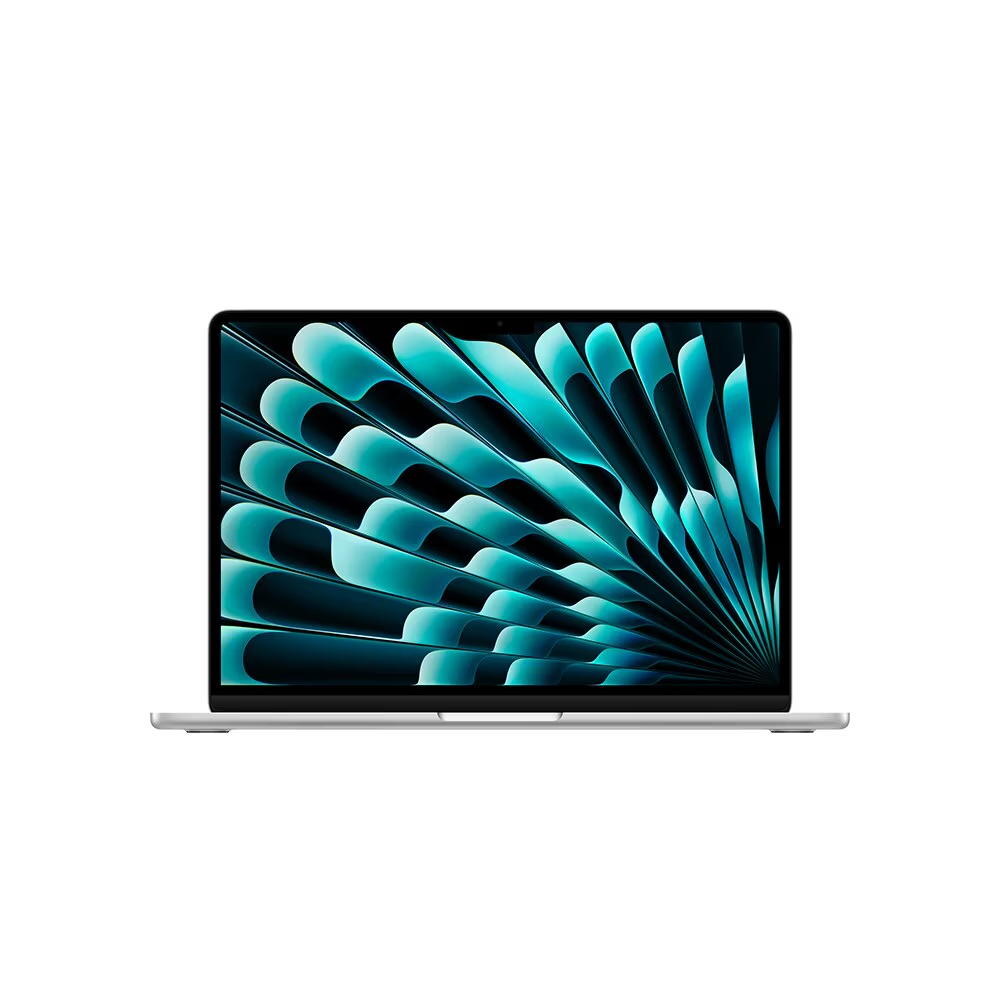 Apple MacBook Air 13", M3, CPU de 8 núcleos, GPU de 8 núcleos, 16GB RAM, 256GB SSD- Prateado