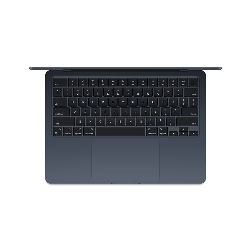 Apple MacBook Air 13", M3, CPU de 8 núcleos, GPU de 8 núcleos, 16GB RAM, 256GB SSD- Meia-noite