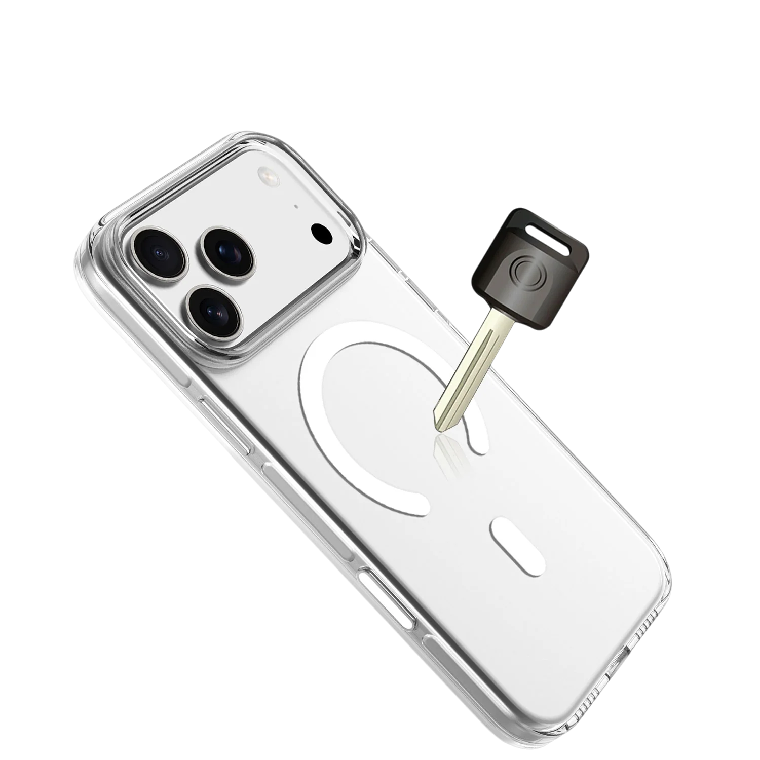 Capa 1Kase New Krystal iPhone 17 Pro MagSafe
