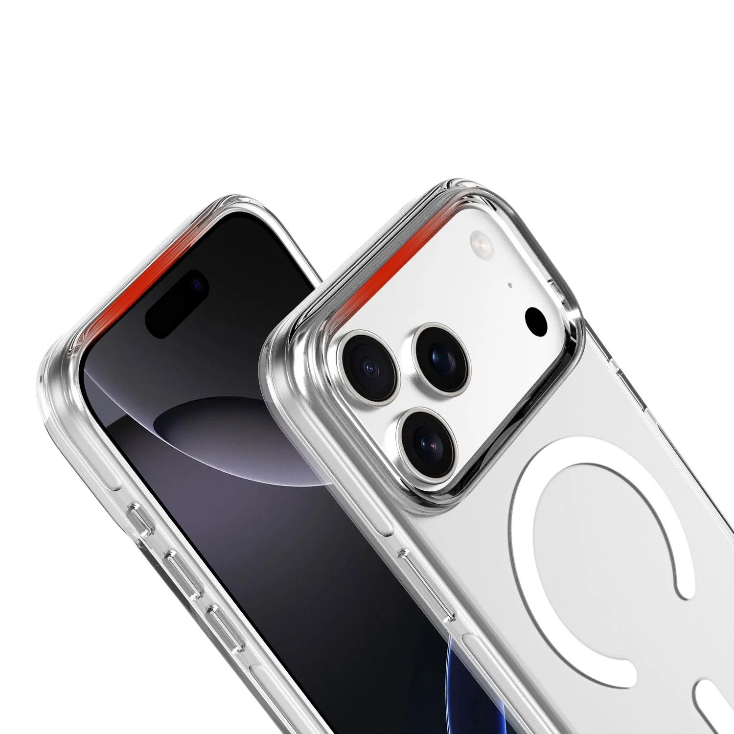 Capa 1Kase New Krystal iPhone 17 Pro MagSafe